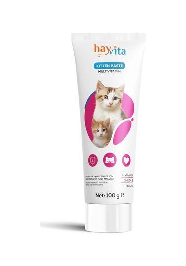 Kitten Paste Multivitamin - Anne Ve Yavru Kediler Için Macun, Omega 3, Taurin