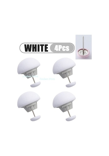 4 Adet Beyaz Çarşaf Yorgan Klipsi Bir Anahtar Kilidini Açmak İçin Yorgan Sabitleme Tokaları Nevresim Raptiye Ev Gereçleri 47120661