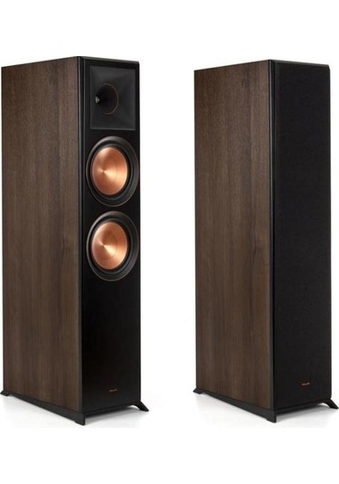 Klipsch Rp-8000f Iı Kule Tipi Hoparlör Çift Walnut