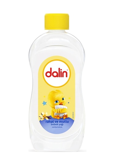 Dalin Rahat Ve Mutlu Vanilya Kokulu Bebek Yağı 200 ML