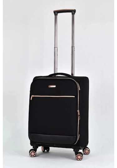 Fossil Unisex Kabin Boy Kumaş Valiz 027-03 Siyah