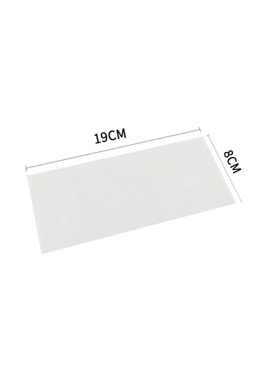 Hombey Bosch Süpürge İçin 3 Adet Nonwoven Toz Torbası - Filtre Aksesuarı Beyaz 28x28cm 78g