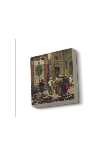 Halı Tüccarı Osman Hamdi Bey, 1888 Baskılı Taş Magnet 5x5