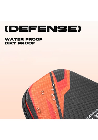 Gajeena Eva Malzeme Ping-pong Raketi Çantası - 2 Uzun Saplı Raketi Tutabilir, Darbe Ve Çizikten Korur, Taşınması Kolay Spor Çantası Çok Renkli