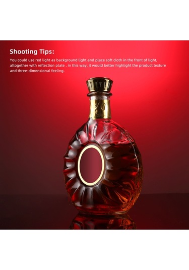 Puluz Fotoğrafçılık Akrilik Yansıtıcı Arka Plan Kartı  40 CM Siyah