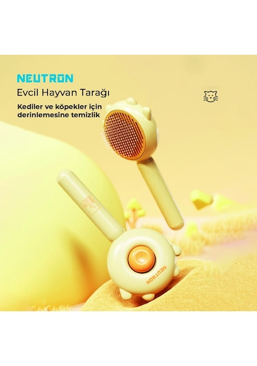 Neutron Akıllı Kedi Tüy Temizleme Cihazı NTL-HR-02-T