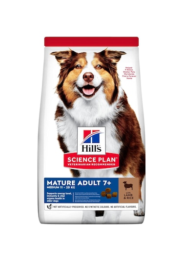 Hill's Active Longevity +7 Kuzulu Medium Irk Yaşlı Köpek Maması 14 KG