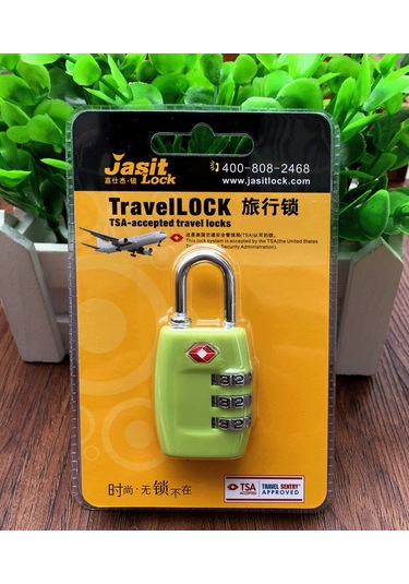 Suofeng Yüksek Dayanıklı Pc Malzemeden 3 Haneli Şifreli Çanta Kiliti - Tsa Onaylı, Siyah