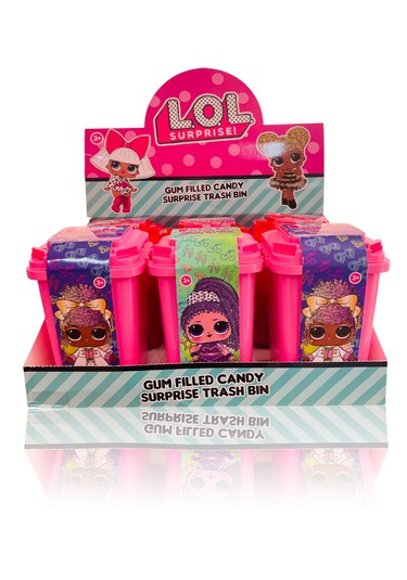 Lol Sürpriz Hediyeli Şeker Çöp Kovası 6'lı