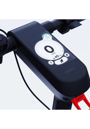 Brıfıc Uma Bianco 2200 Watt 60 Km Menzil Elektrikli Scooter İtalyan Beyazı