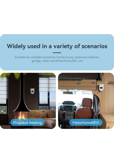 Anjiexun Kapalı Ofis İçin Lcd Ekranlı 4'ü 1 Arada Hava Kalitesi Monitörü Ab