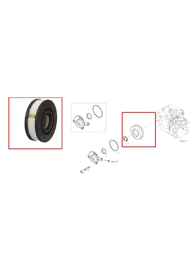 Iveco-daıly-filtre, Karter Yağ Havalandırma E6-c-d 504075145