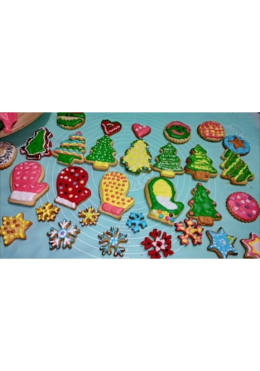 Perfection Chef 4'lü Sıvı Su Bazlı Likit Gıda Boyası Sarı Kırmızı Mavi Yeşil 4 X 30 Gr .