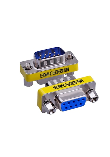 9 Pin Rs232 Db9 Pin Erkek-dişi Seri Kablo Cinsiyet Değiştirici
