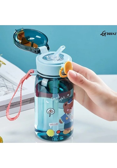 Maoyaya Çocuklar Sevecek Su Damlatmaz Bardak Karikatür Sızdırmaz Su Bardak