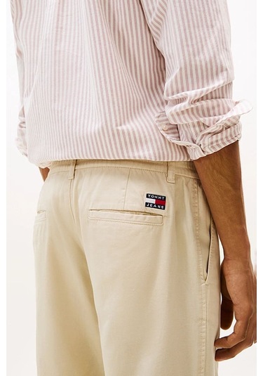 Erkek Rahat Konik Kesim Pantolon - Krem Desert Sand Dune