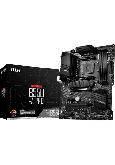 Msı B550-a Pro Amd Am4 Ddr4 Atx Anakart