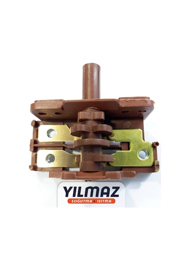 Elektrikli Şofben Komütatör + Switch (Siviç) - Soketli