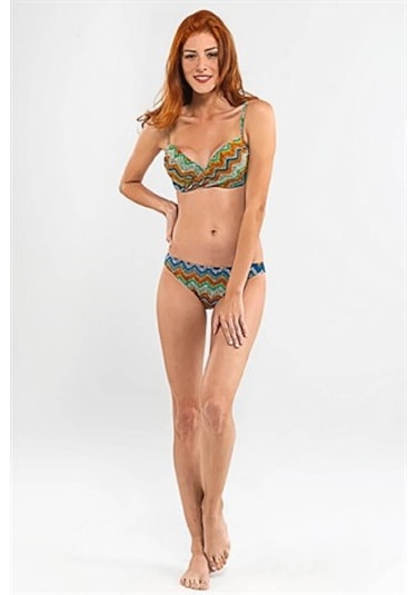 Blackspade Çıkartılabilir Destekli Bikini Takımı Çok Renkli