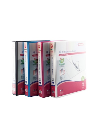 Bigpoint 4D Mekanizmalı Klasör 5 cm Açık Kırmızı