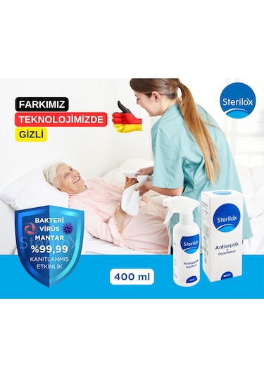 Sterilox Antiseptik & Dezenfektan 400 ML