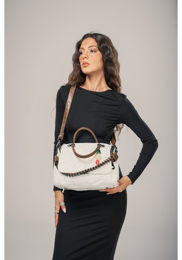 Ççs Kadın El Çantası C.ccs17644 Beyaz