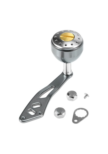 Gajeena Alüminyum Cnc Sahte Yem Makinesi Makinası Kolu, 8 5mm Delikli Sağ-sol El Kullanıma Uygun, Dayanıklı Ve Korozyona Dayanıklı, Gümüş Rengi