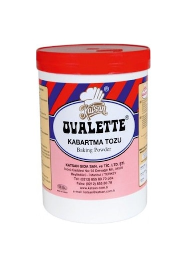 Ovalette Hamur Kabartma Tozu 2 Kg