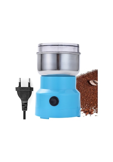 Çok İşlevli Parçalama Makinesi Elektrikli Tahıl Öğütücü Değirmen Baharat Otlar Pulverizatör Öğütme Makinesi Aracı Paslanmaz Çelik Elektrikli Kahve Çekirdeği Öğütücü Ev İçin Ab