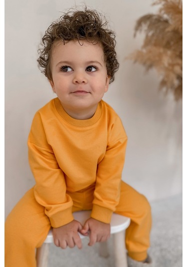 Babywom Basic Mevsimlik Eşofman Takımı- Hardal