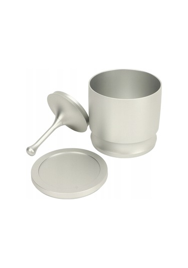 58mm Alüminyum Alaşımlı Kahve Tozu Seçici Dozaj Halkalı Gümüş Gümüş