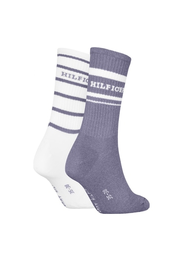 Tommy Hilfiger Th Women Sock 2p Hılfıger Kadın Mor Çorap - S701236457 Tommy Hilfiger Th Women Sock 2p Hılfıger Kadın Mor Çorap - S701236457