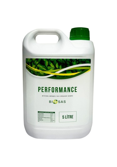 Biosas Performance 5 Lt Bitkisel Menşeli Sıvı Organik Gübre 5 L
