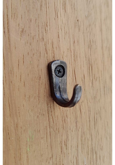 Dekoratif Tekli Askı 4 Adet ve Vidaları Antik Aksesuar Tasarım Hobi Ahşap Proje Ürünleri