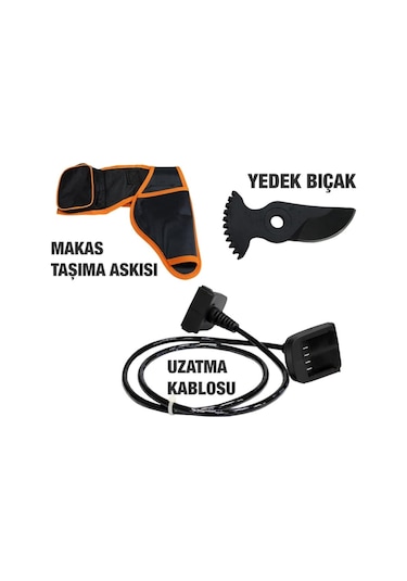 Hyundai Lasercut 45XP Çift Akülü Budama Makası 45 MM