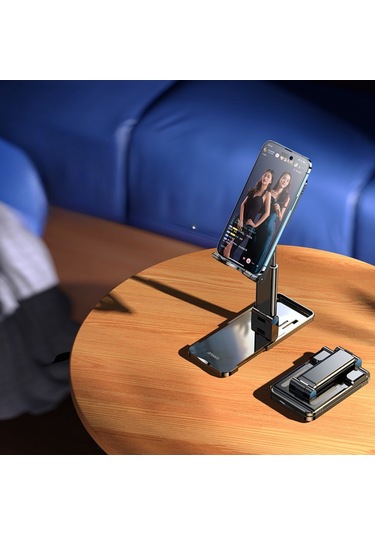 Rtako Tc01a Tablet Telefon Masaüstü Standı - Siyah Siyah