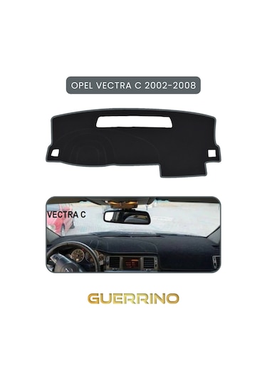 Opel Vectra C 2002-2008 Torpido Koruma Halısı Gri Kenar Uyumlu