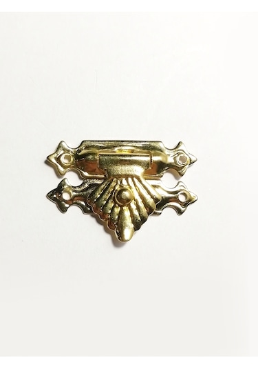 Tavla Klipsi Sarı 10 Adet 26x17 Mm Kutu Ve Kapak Kilit