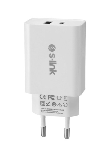 S-Link Sl-Ec60 20W Pd 3.0/Quick Charge - Beyaz