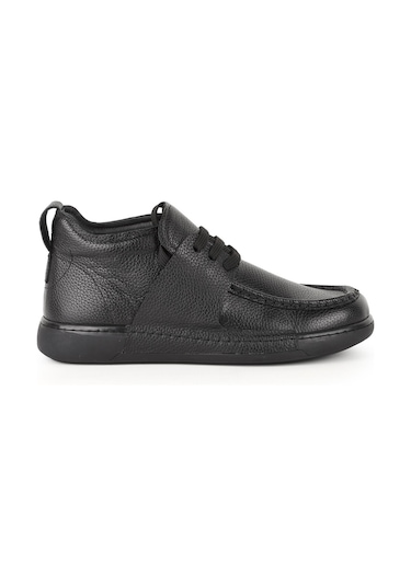 Libero L5756 City Chukka - Mid-cut Erkek Deri Kürklü Bot Siyah