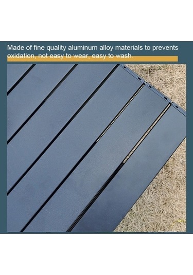 Bloomnest Taşınabilir Renkli Piknik Masası Katlanır Kamp İşlevli Hafif, Çok Renkli Alüminyum & Ew Çok Renkli Balıkçılık Barbekü Çok Renkli