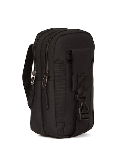 Newish Polo Erkek Taktik Bel Ve Kemer Çantası New184 - Siyah
