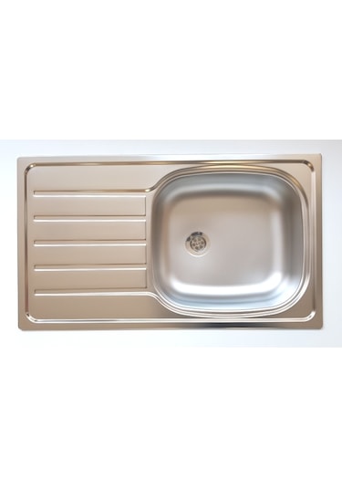 Artenova Paslanmaz Çelik Deliksiz Mutfak Eviyesi 76 x 43.5 Eviye