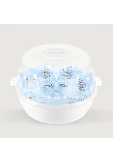 Xuweiwei Beyaz Bottle Sterilizer Sapı Yüksek Sıcaklıkta Buhar Biberon Ve Oyuncak Dezenfeksiyonu