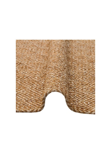 Eko Halı Brooklyn Brk 03 Bej Kaymaz İnce Hasır Dokuma Kilim