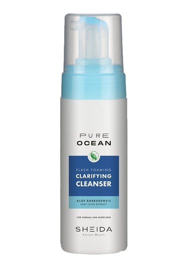 Sheida Pure Ocean Normal ve Karma Ciltler için Temizleme Köpüğü 150 ML