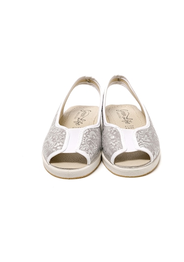 Sandalet Kadın 983 Green Life Stretch Women's Footwear Silver Silver