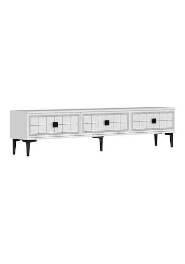 Tsa1801b - Yuka Tv Stand Beyaz 180cm Beyaz