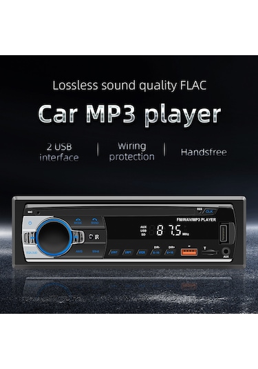 Samdoo Araç İçi Bluetooth Mp3 Çalar - Yüksek Kaliteli Ses, Fm Radyo Ve Kolay Kurulum Jsd-530l