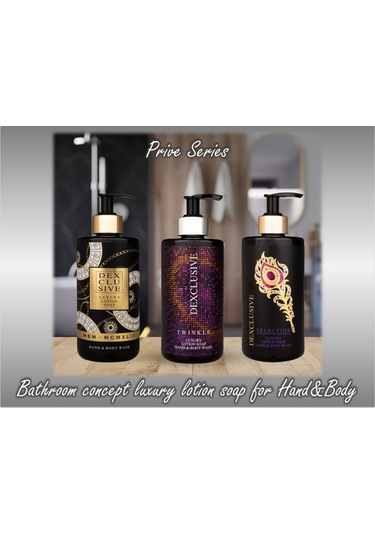 Dex Eclusive Luxury Prive Series Losyonlu Sıvı Sabun 3 x 400 ML
